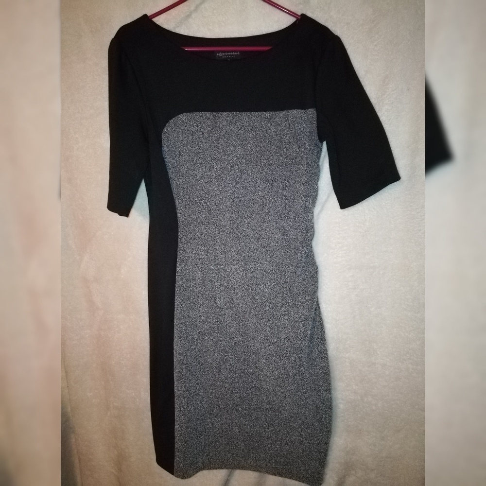 BLACK & GRAY DRESS